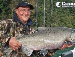 Big chinook caught in Harrison River