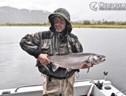 Rain or shine we catch coho